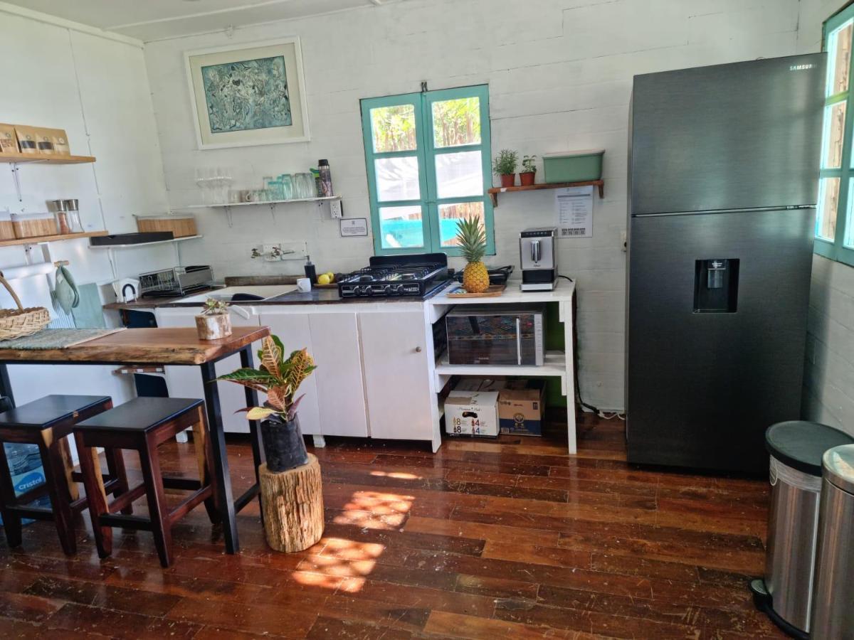 Cabana Con Muelle Privado En La Laguna De 巴卡拉尔 外观 照片