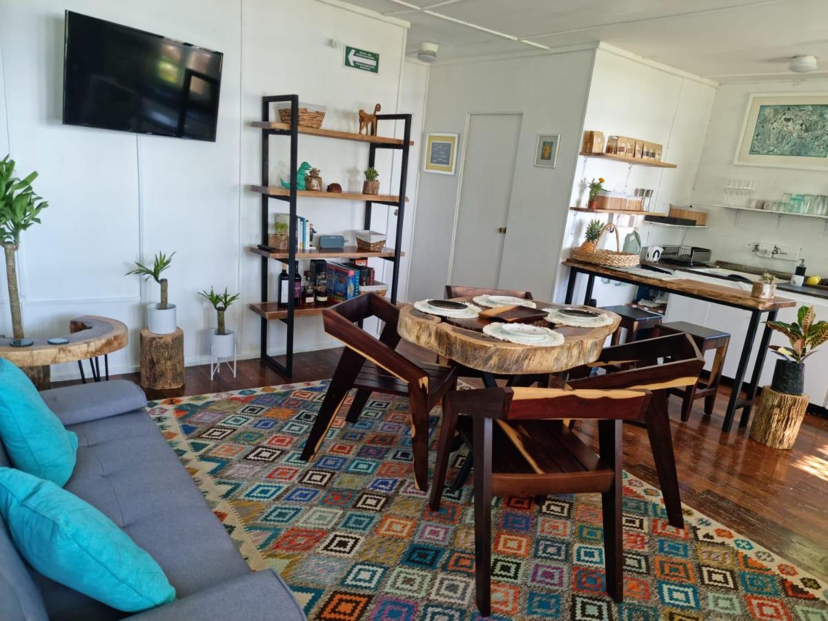Cabana Con Muelle Privado En La Laguna De 巴卡拉尔 外观 照片